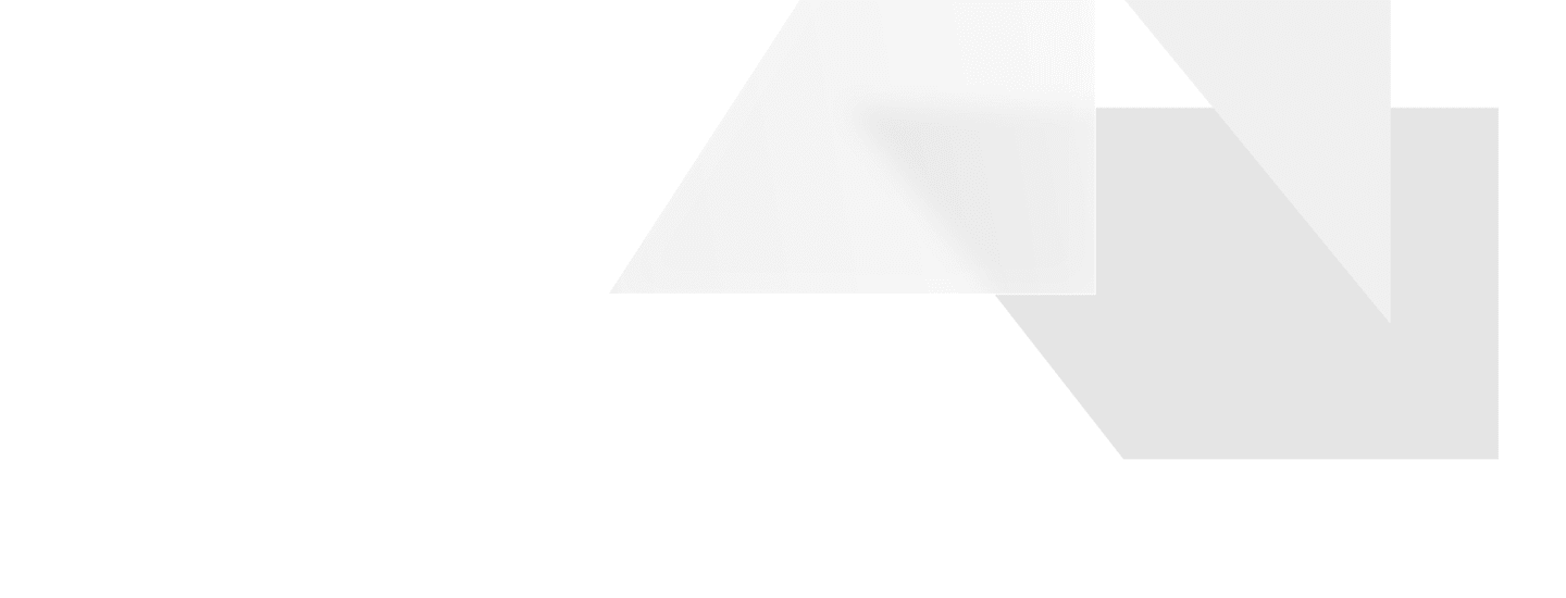 floating geometric shapes